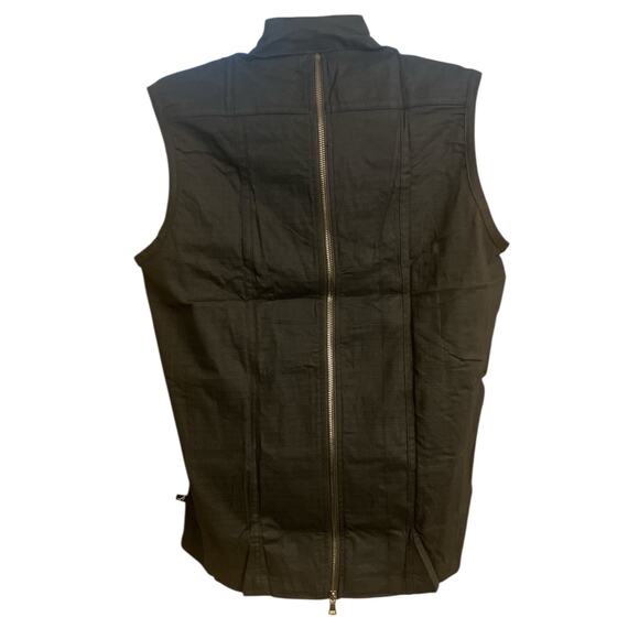 Andrew Christian Special Forces Capsule Zipper Vest Black Large - Picture 2 of 16